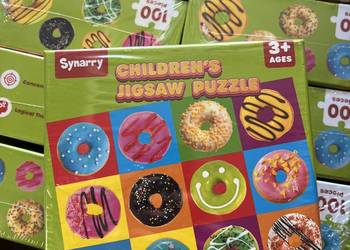puzzle 100szt synarry childerns jigsaw puzzle nowe zafoliowane prezent