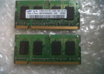 Pamięc 2szt 512MB 2Rx16 PC2