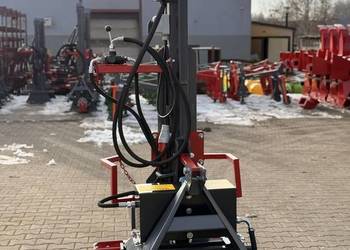 Łuparka pionowa do drewna o nacisku 20t elektryczna z kółkami 50cm