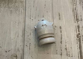 Oprawka porcelanowa E27 podwieszana