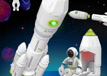Space set Plane perfect. Rakieta kosmiczna Sonda