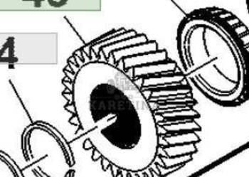 John Deere 8130 8230 8330 8430 8530 Bieg Koło Zębate Skrzyni Biegów IVT CZ…