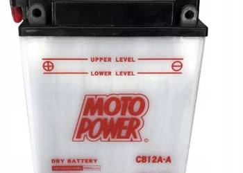 Akumulator motocyklowy MotoPower CB12A-A YB12A-A 12V 12Ah 16