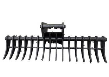 Grabie/ łyżka ażurowa do minikoparki 120 cm – Lehnhoff MS01, stal S355