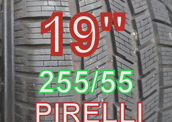 255 55 19 PIRELLI ZIMOWE Jak Nowe scorpion