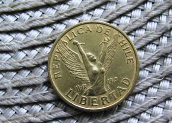 Chile 10 Peso 1984r - Anioł Zrywający Kajdany