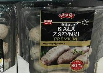 kiełbasa biała surowa i parzona (mrożona) 12zł/kg