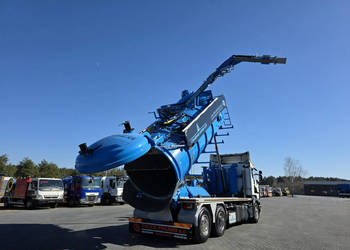 Scania Larsen FlexVac 311 Ładowarka próżniowa ssąca koparka ssąca substanc…