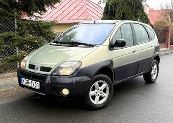 Renault Scenic RX4 2.0 + LPG napęd 4x4, Klima, HAK, Bez rdzy, 2x koła! 5 80