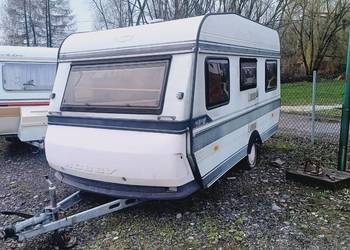 przyczepa kempingowa HOBBY campingowa kemping DOMEK DZIAŁKA OKAZJA