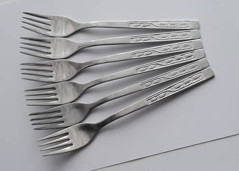 Widelce obiadowe (nr.1), KONWALIE, Gerlach, sztućce PRL