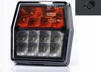 Lampa przednia LED 12V, 2 funkcje pozycja kierunek