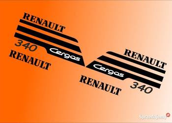 naklejki renault cergos 340