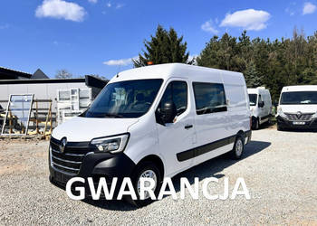 Renault Master L2H2 średniak 7-osobowy lift brygadówka doka pełna opcja