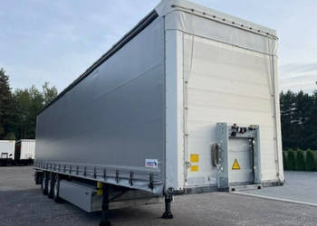 firana Schmitz Cargobull Standard, Oś podnoszona, Kosz na palety
