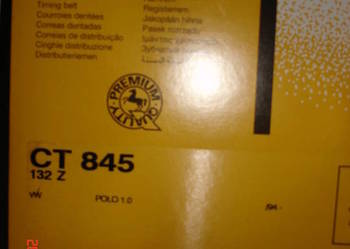 Pasek rozrządu CONTITECH CT845,  VW POLO