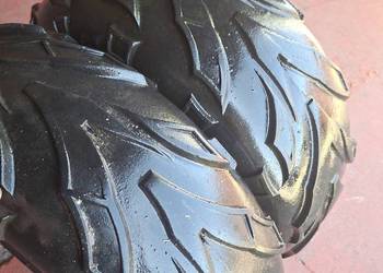 Opony QUAD 21X7-10 KARET TIRE bieżnik ok 1 cm z felgami 2 SZTUKI