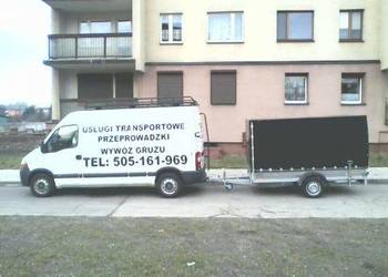 Transport Przeprowadzki Przewóz Mebli Przewóz osób  Przewóz Motocykli