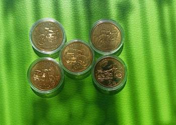 5 x Motocykle Junak WFM SHL Gazela Osa Kapsle Komplet Zestaw