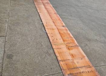 Blacha miedziana Cu gr. 0.60mm rolka o szer. 67cm