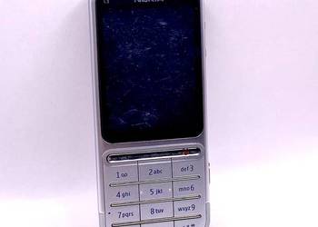 Telefon-smartfon Nokia C3-01 Touch and Type silver: + ładowarka