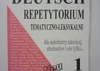 DEUTSCH REPETYTORIUM TEMATYCZNO - LEKSYKALNE 1