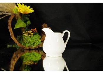 Biały porcelanowy mlecznik / dzbanuszek – Fine China