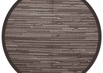 Dywan na zewnątrz brązowy Ø160 cm PP WM-368487
