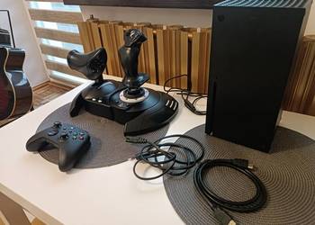 KONSOLA XBOX SERIES X 1TB, pad gry Joystick Thrustmaster T.Flight Hotas One