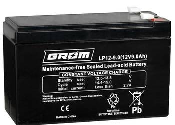 AKUMULATOR żelowy 9Ah 12V GROM