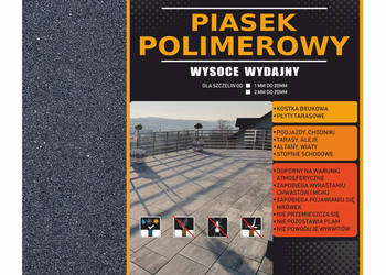 SandBruk Piasek Polimerowy Fuga Do Kostki Grafitowo Czarny