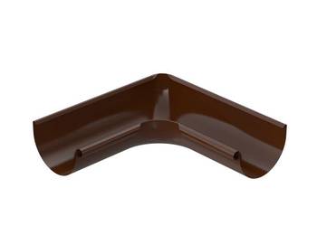 Bryza stal narożnik wewnętrzny rynny 125 mm brązowy RAL 8017