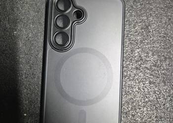 Etui na telefon Samsung galaxy s24 Magsafe + ochrona aparatu Czarne