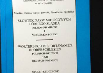 ( 2734 ) Polsko Niemiecki Słownik Nazw Miejscowych G. Śląska