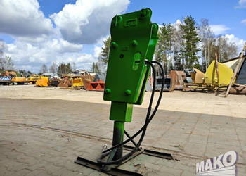 Młot hydrauliczny GB T70 360kg do koparki Grot 75mm Mocowanie sworzeń fi 50
