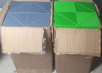 Mata drenażowa płytki modułowe 40x40 cm zestaw 90 sztuk 14,4 m²