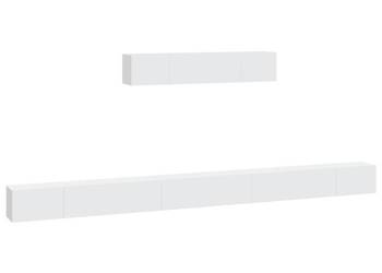 vidaXL Zestaw 6 szafek telewizyjnych, biały(SKU:3114606)