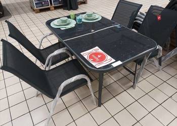 Sprzedam TAKI ZESTAW NOWY STOLIK+ 4 KRZESLA -400zl
