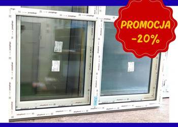 Nowe OKNO OD RĘKI 1690x960 Stała witryna FIX Tanie okna Warszawa