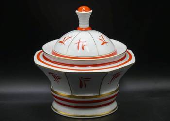 Piękna bomboniera art deco Carl Tielsch, Stary Zdrój, Altwasser, 1931-39