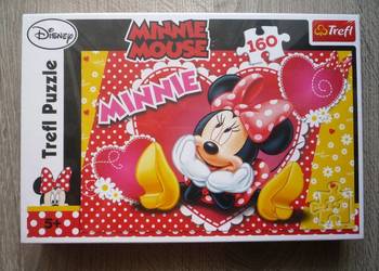 NOWE Puzzle Minnie Mouse Trefl 160 elementów +5 lat