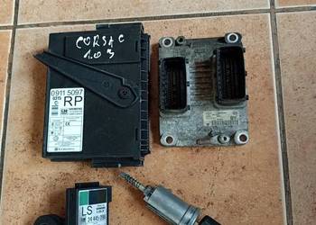 zestaw startowy, immobiliser opel corsa c 1,0 benzyna