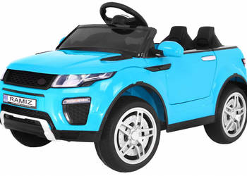 Autko Rapid Racer elektryczne dla dzieci - Niebieski SUV