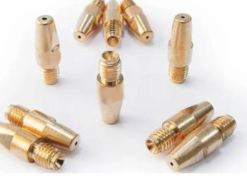 KOŃCÓWKA PRĄDOWA  DYSZA MB401 501 1,2mm M8 SPARTUS  50 SZT