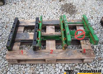 Kozioł zaczepowy, wspornik, uchwyt, sanki, John Deere