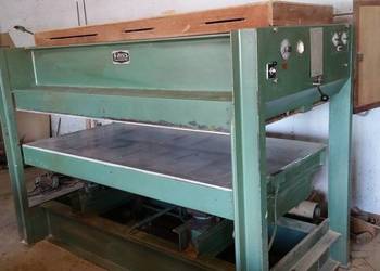 Prasa do forniru JOOS 2200 x 1100 mm podgrzewana prasa w dob