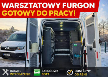 Man TGE 3.140 2.0 TDi 140KM / Zabudowa warsztatowa BOTT / Salon PL