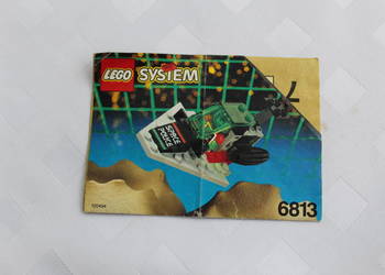 6813 LEGO Komendant Kosmicznej Policji Galactic Chief Instrukcja
