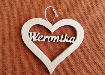 Serce na walentynki z wybranym imieniem prezenty