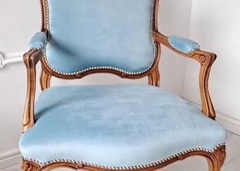 Stylowt fotel krzesło Ludwik Ludwikowskie